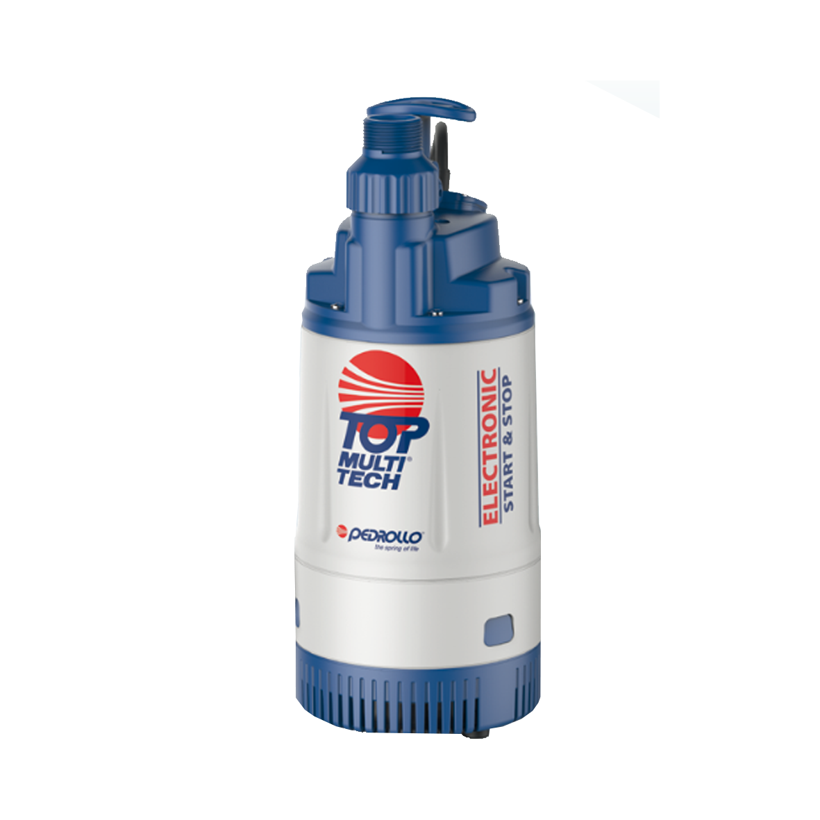 Pedrollo - Elettropompa Sommergibile Automatica TOP MULTI-TECH 2 | 0,75HP | 80 l/min | 38m | Start&Stop