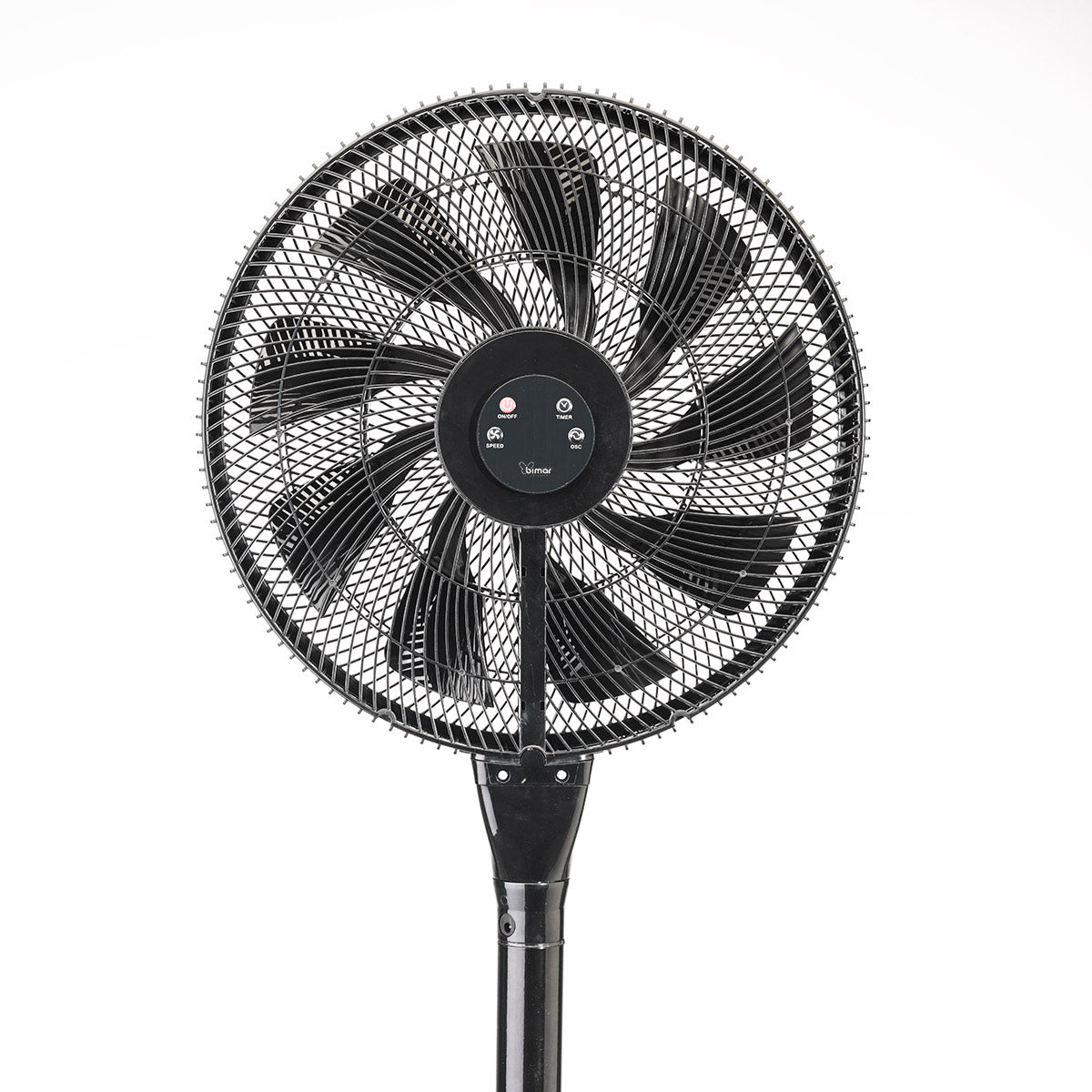 BIMAR VP458T ventilatore a piantana vista frontale scura