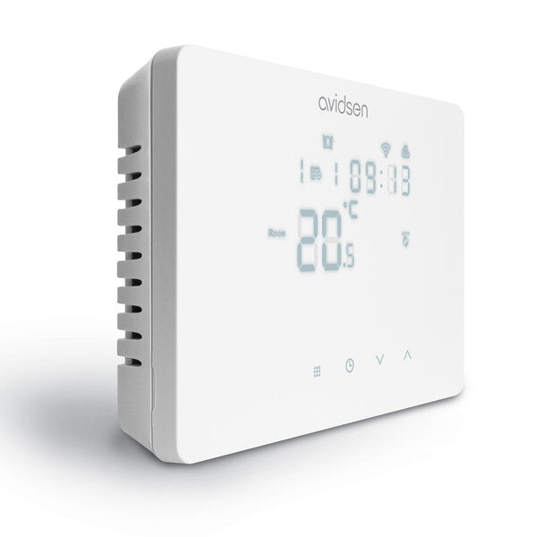 Avidsen Cronotermostato connesso WI-FI filare Bianco