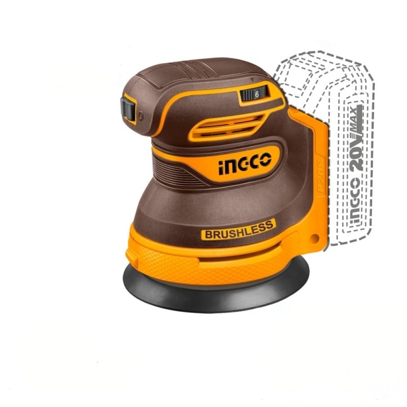 INGCO 20V Exzenterschleifer (nur Gehäuse)