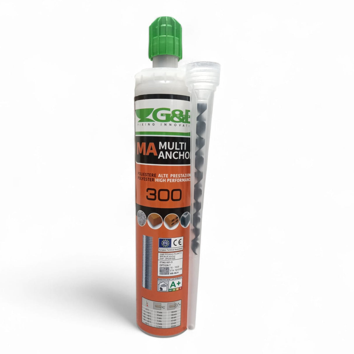 G&B Ancorante chimico in resina poliestere 300ml - MA Multi Anchor CE7