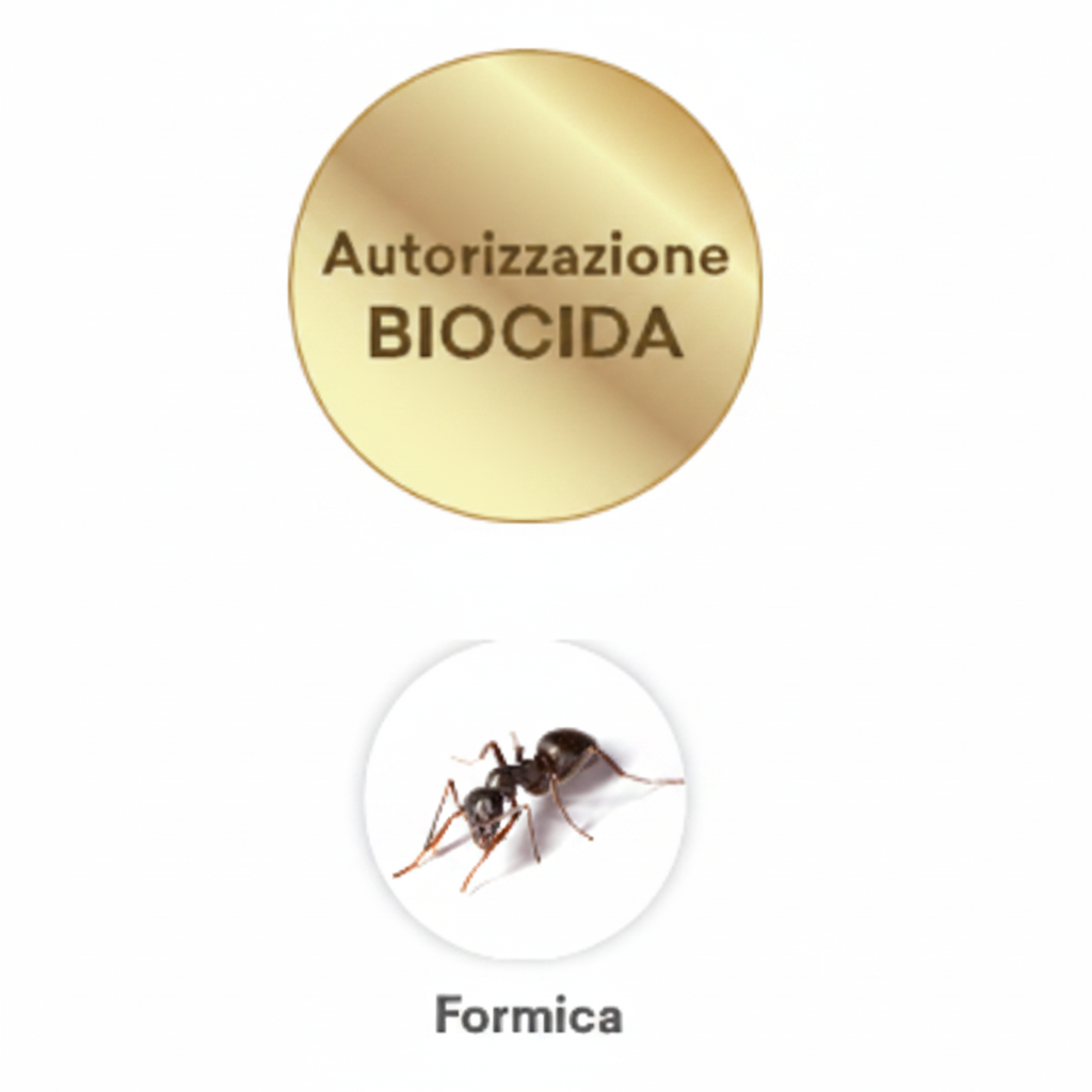 Bollino Biocida + Formica infografica