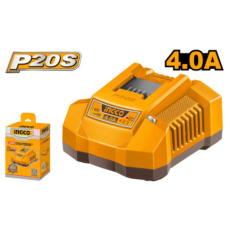 INGCO 20V 4AH Schnellladegerät