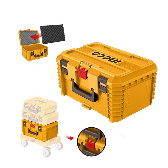 INGCO Cassetta Impilabile Alta per elettroutensili PRO 19" – PBXS103