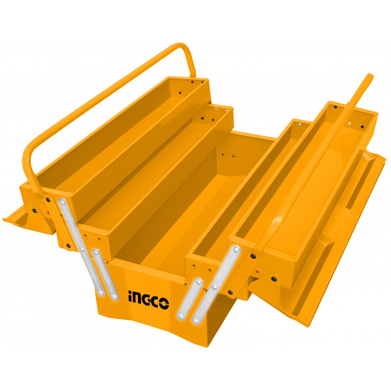 Cassetta porta attrezzi in metallo 495X200X290mm INGCO