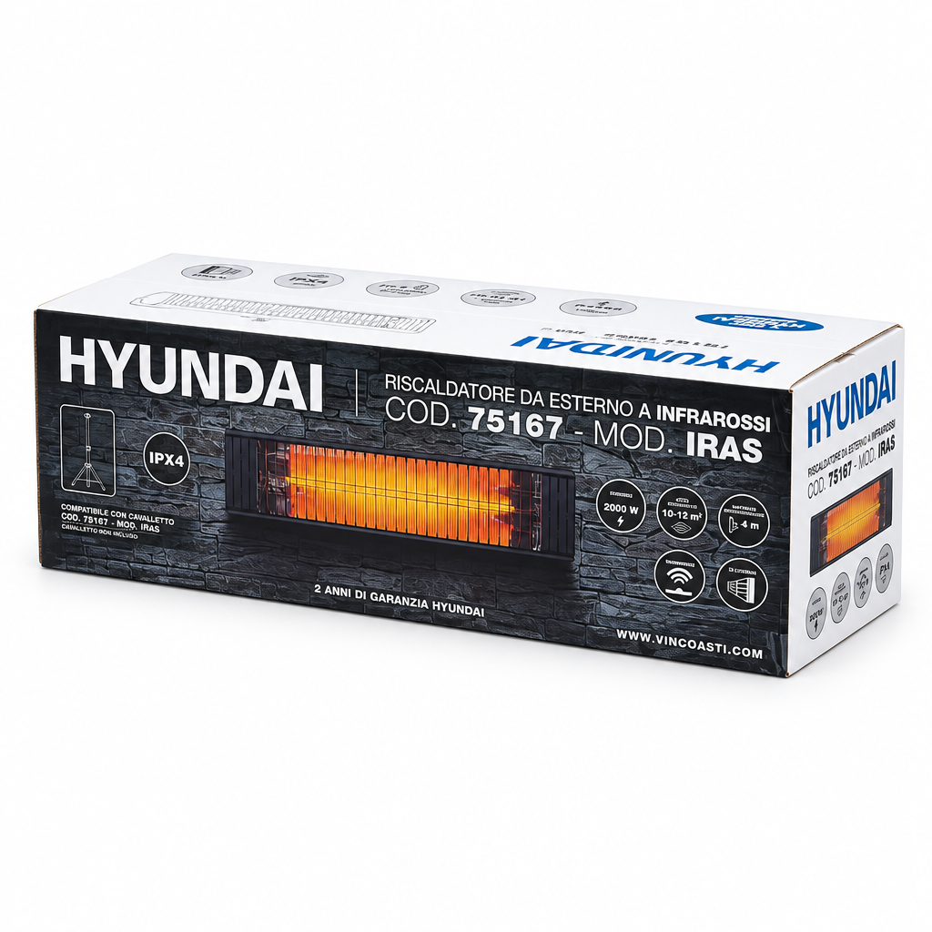 Confezione riscaldatore Hyundai IRAS 75167