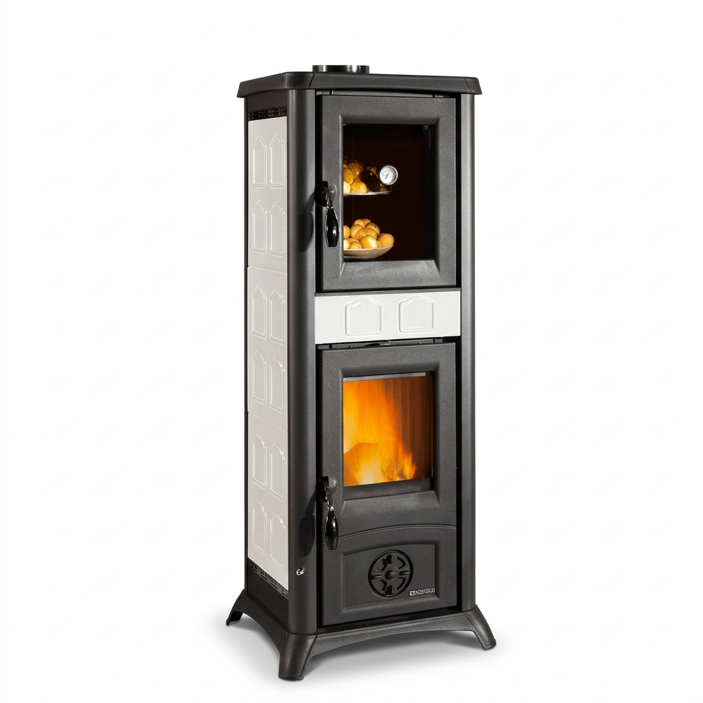 Copertina LA NORDICA Gemma Forno bianca