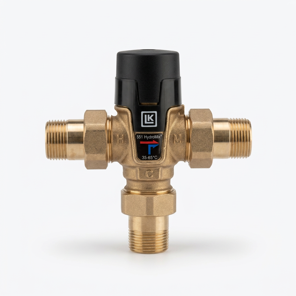Copertina miscelatore termostatico LK con raccordi