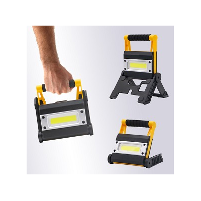Faro LED ricaricabile con Funzione Power Bank
