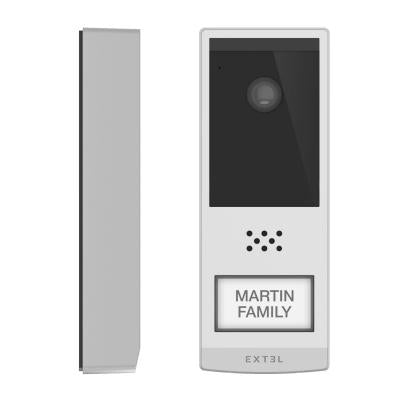 Videocitofono connesso Wi-Fi - senza fili portata fino a 350 metri - EXTEL Wave 2