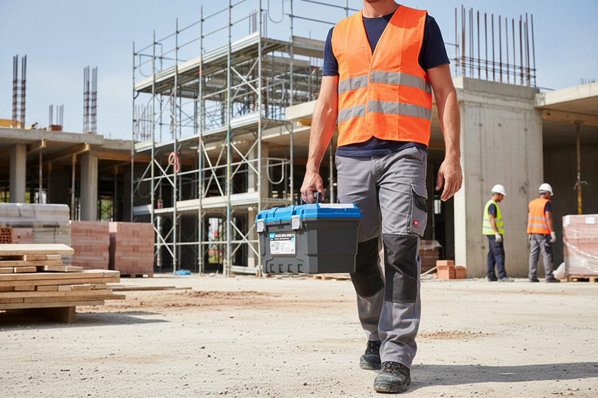 FERVI cassetta porta utensili TB03 19 pollici cantiere edile