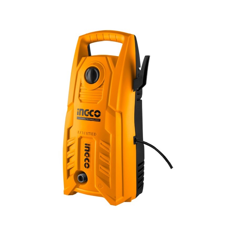 INGCO 1400w 130bar cold water pressure washer with accessories Metal pump