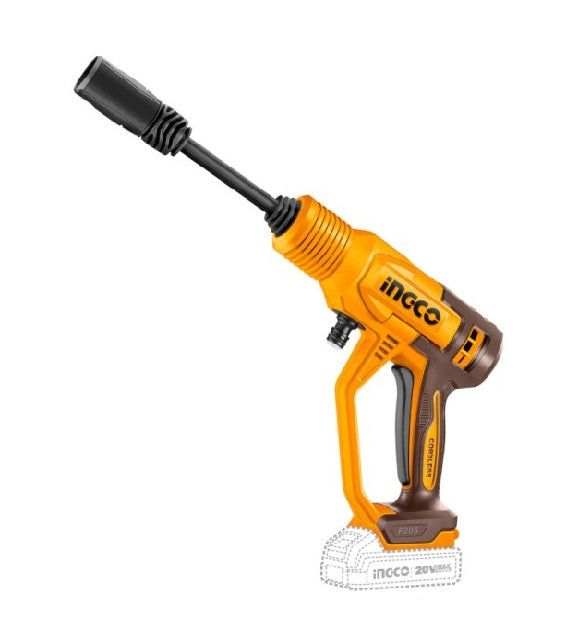 INGCO 24.8 bar 20V Cordless Pressure Washer – Bare Model CPWLI2036