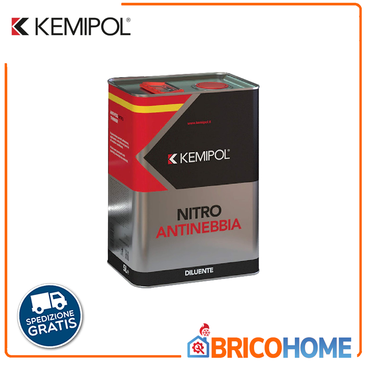 Kemipol Diluente Nitro Antinebbia 5 Litri