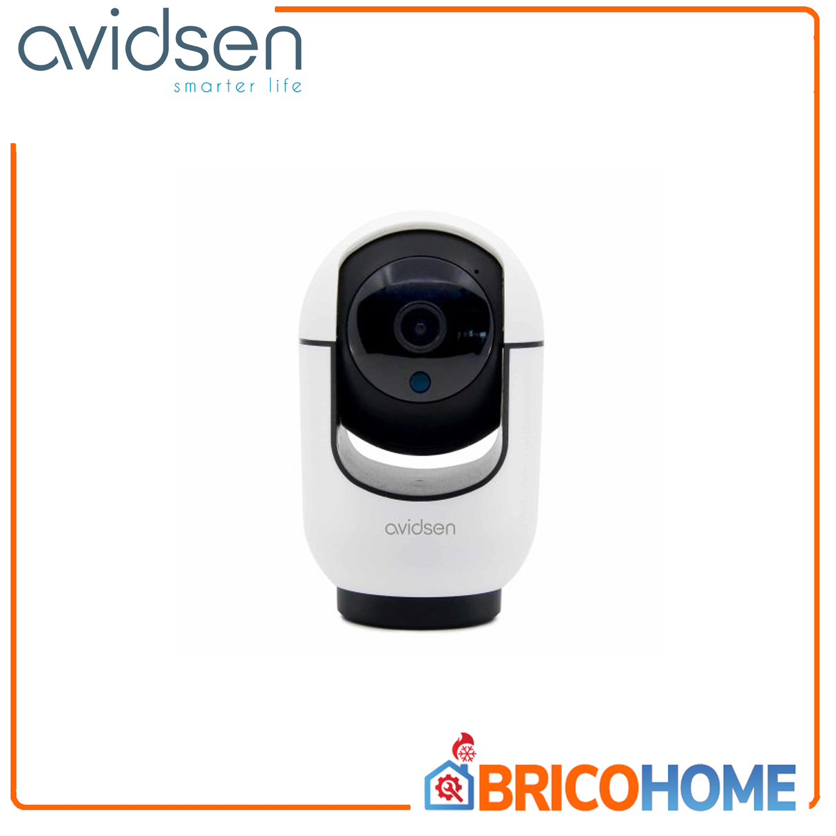 Avidsen Telecamera IP Wi-fi motorizzata per interni 2,5K 360° HomeCam Indoor