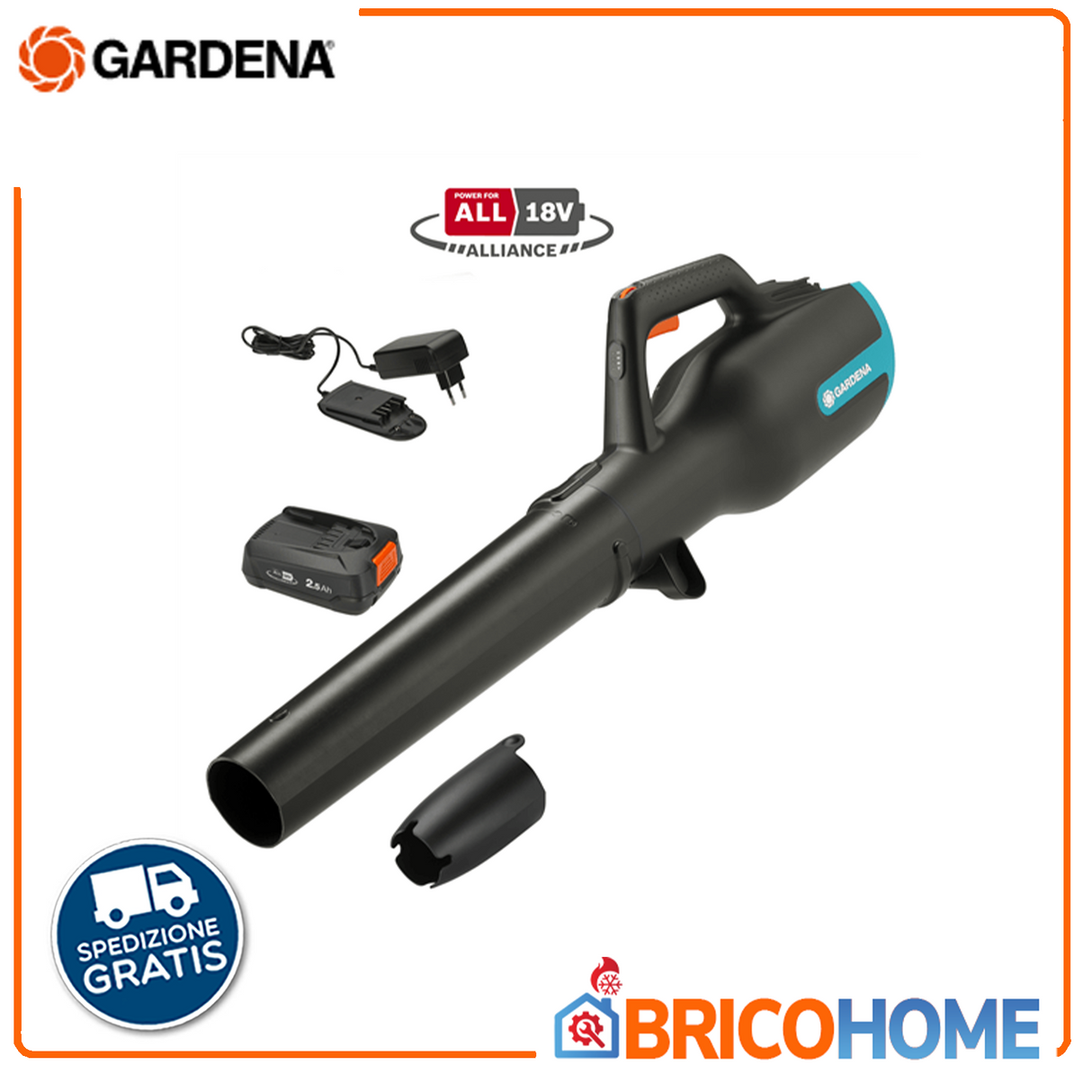 Soffiatore a batteria PowerJet 18V P4A - GARDENA