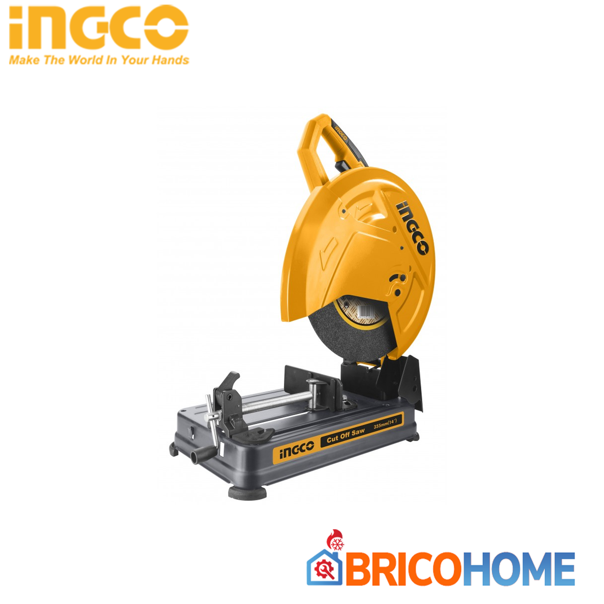 INGCO Troncatrice per ferro 2400W disco 355mm