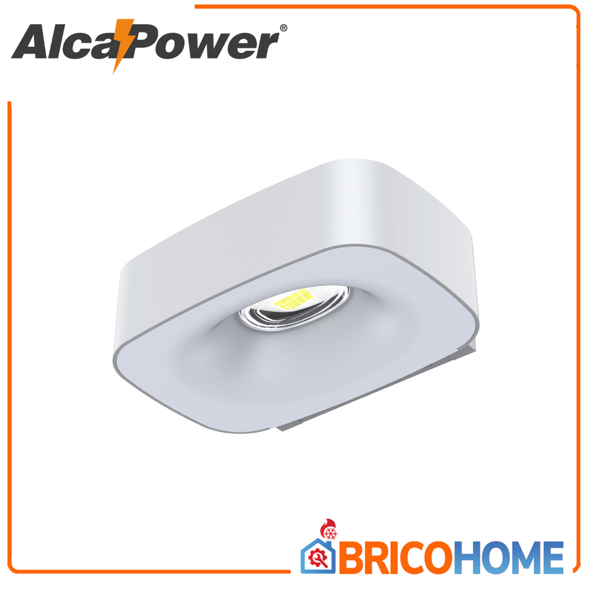 Alcapower LED Solare da parete bidirezionale 700lm con crepuscolare