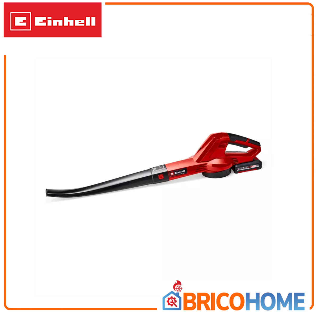 Einhell Soffiatore per foglie a batteria GC-CL 18 Li E Kit con 1 batteria da 2,0Ah