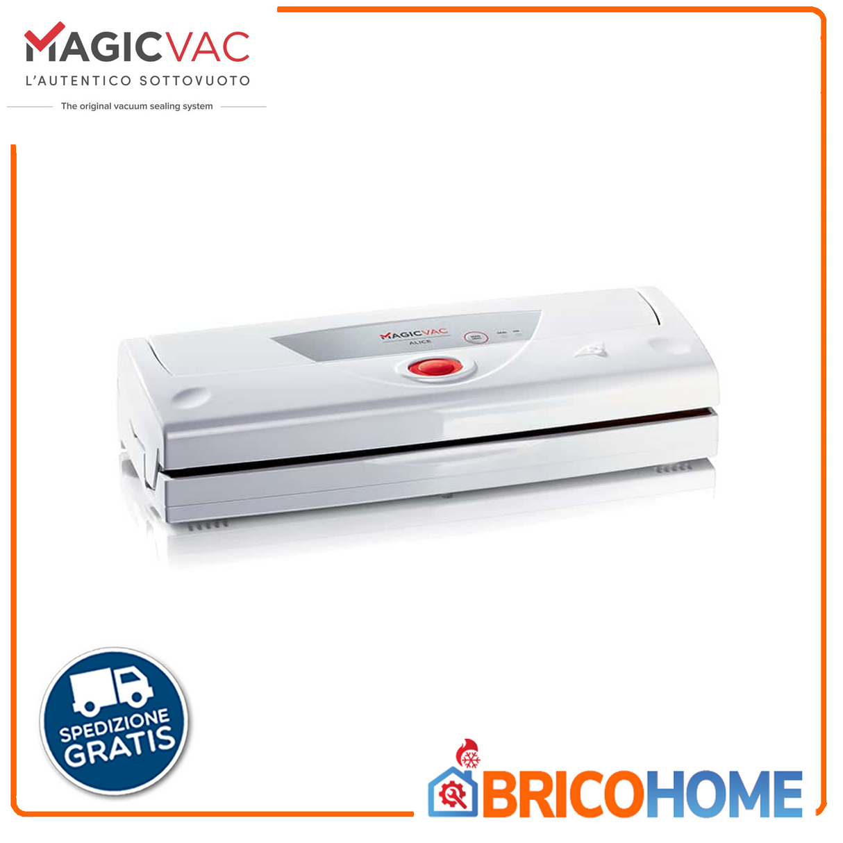 Macchina per sottovuoto Alice MagicVac