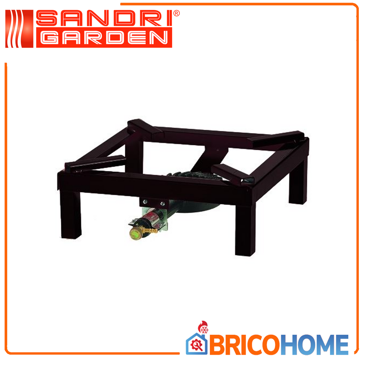 FORNELLONI STANDARD SANDRI BRUCIATORE GHISA 300X300 MM