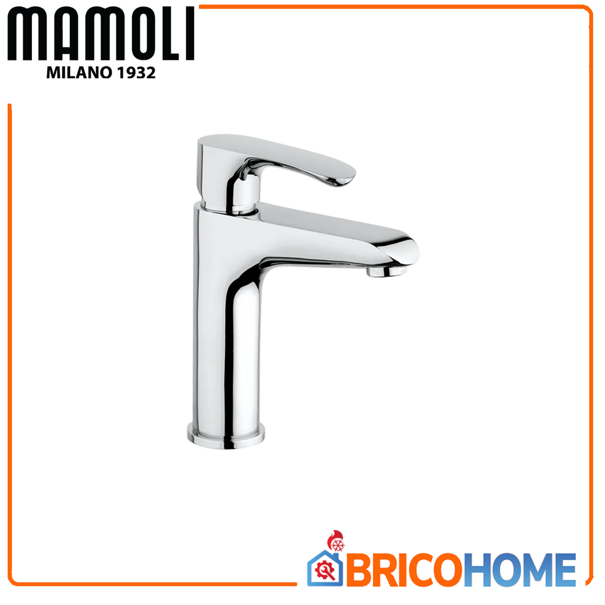 Mamoli Miscelatore per lavabo finitura cromata con scarico Smile