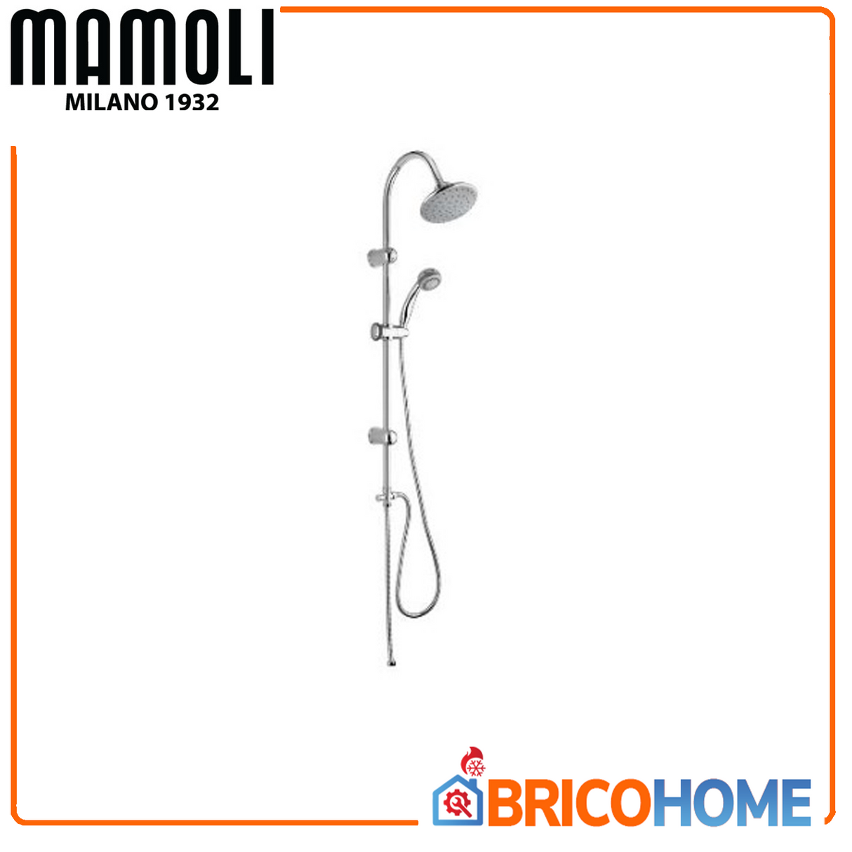 Colonna doccia doppia erogazione finitura cromata Serie C1 - Mamoli