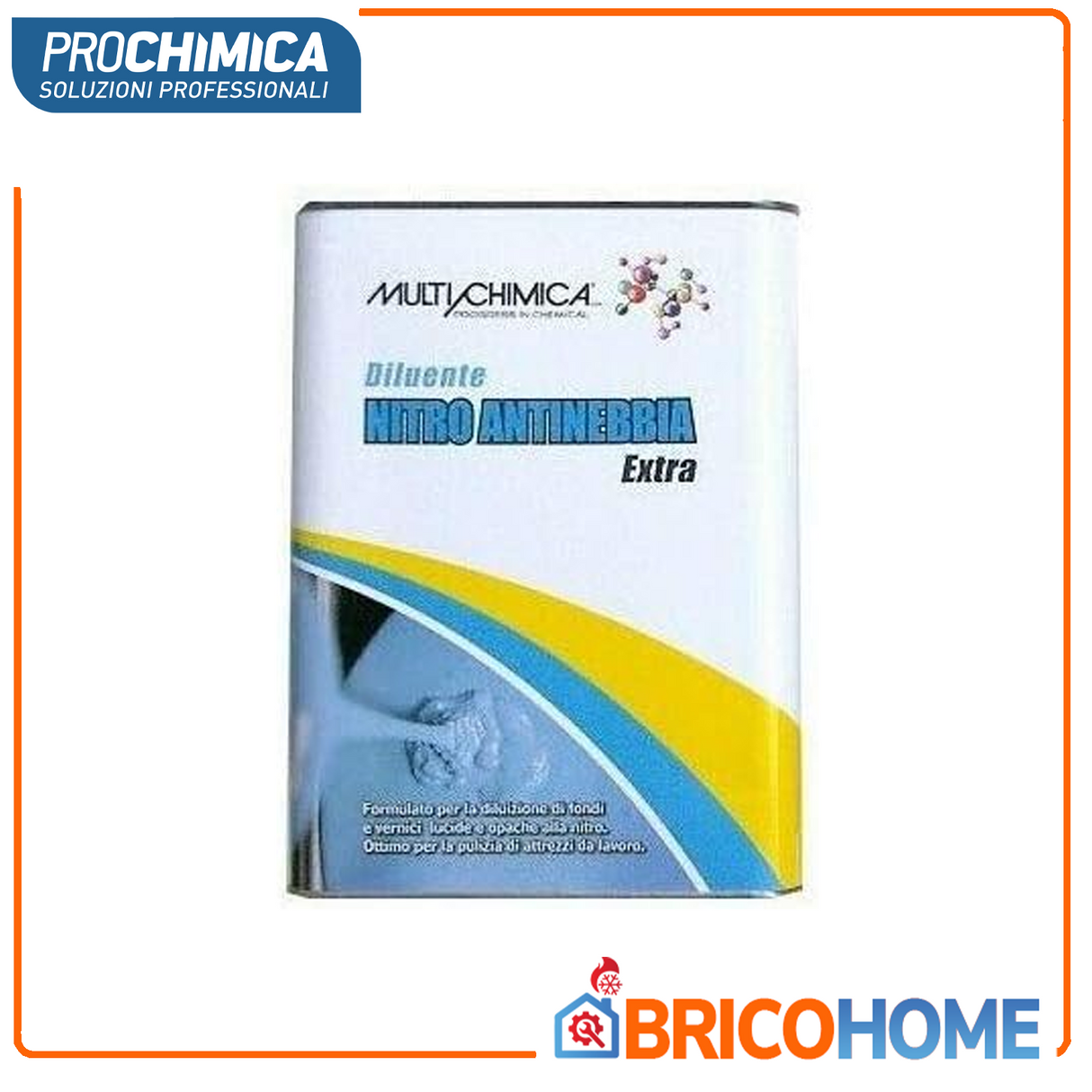 Diluente nitro antinebbia extra 5 Litri MULTICHIMICA