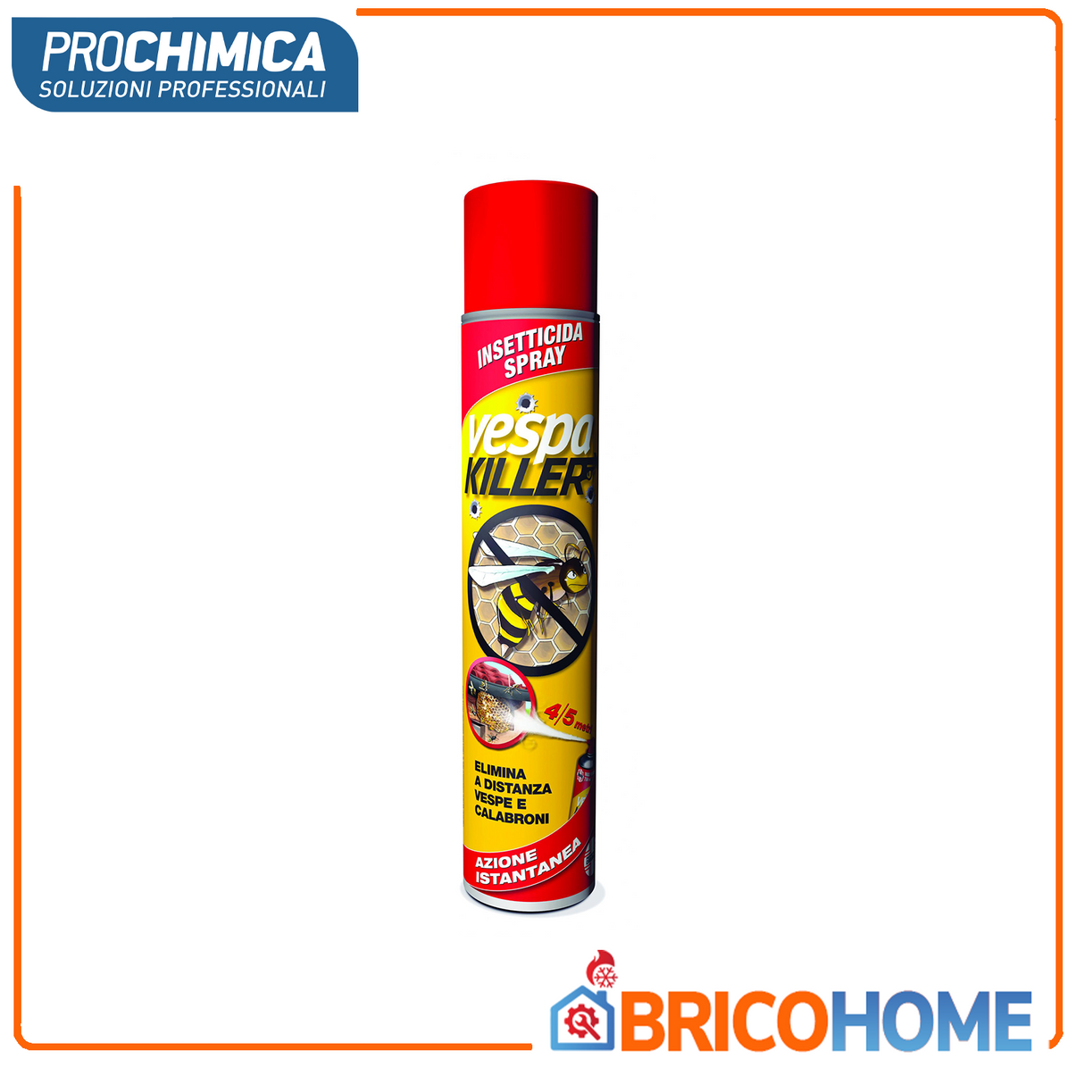 Insetticida spray per vespe e calabroni ad uso domestico e civile - VESPAKILLER
