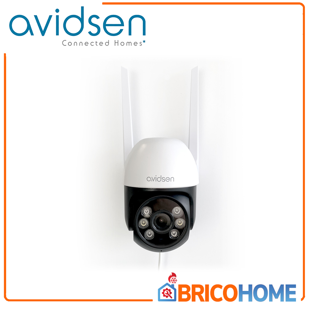 Avidsen Telecamera IP per esterno motorizzata WI-FI Full HD 1080p HomeCam 3PTZ
