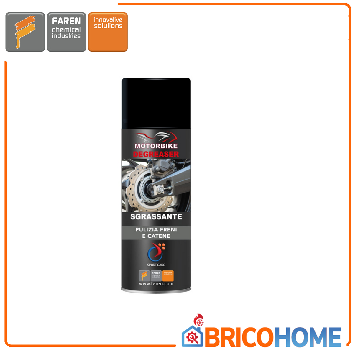 Pulitore impianti frenanti e catene DEGREASER