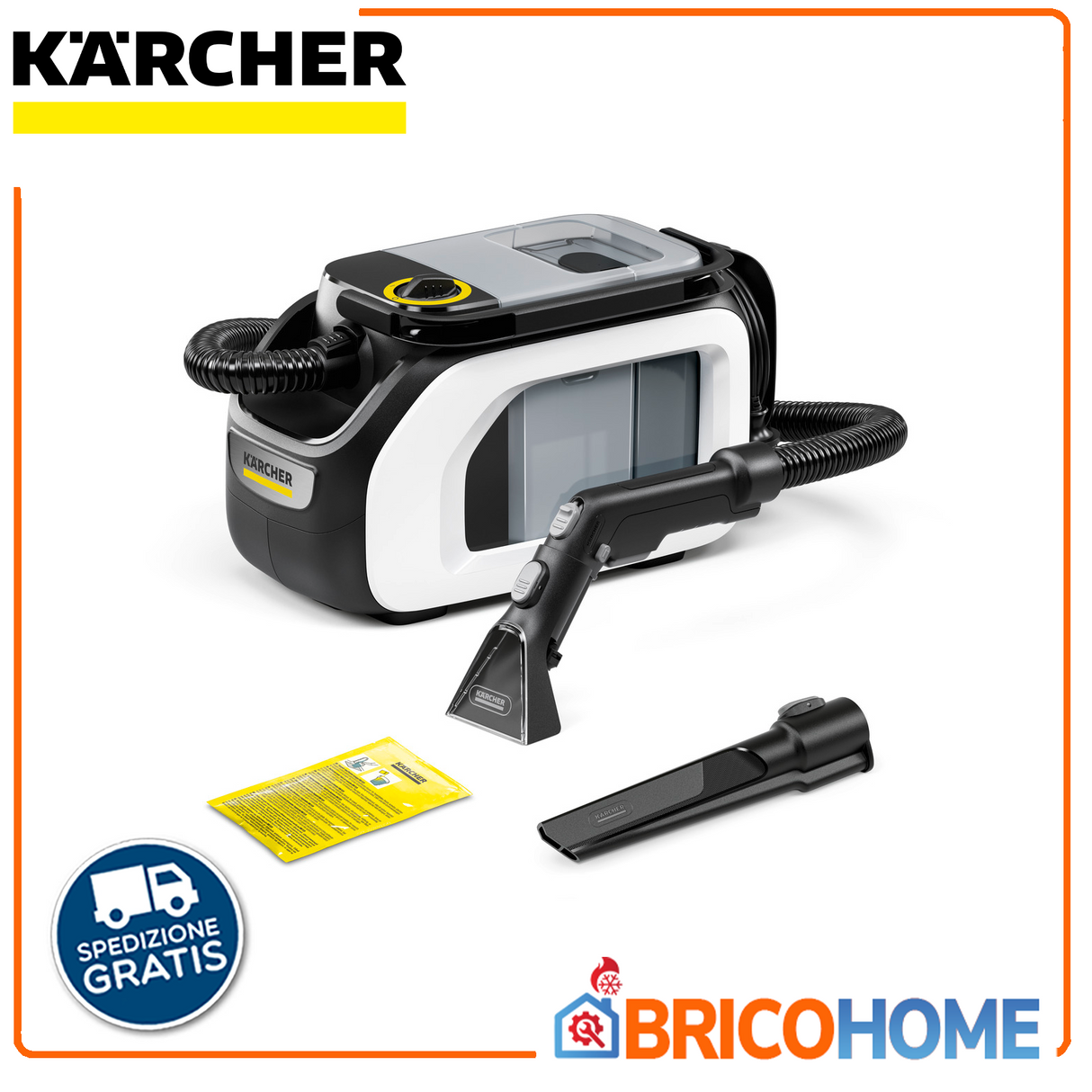 Karcher Lavatappeti lavamoquette SE 3 Compact 500W