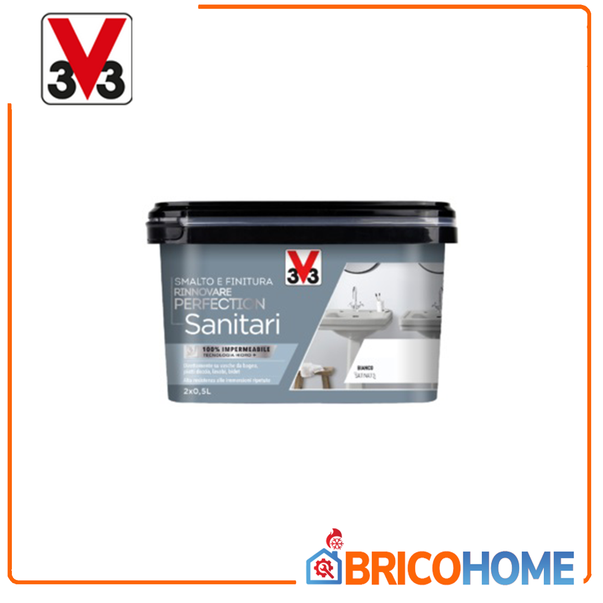 Smalto e Finitura  rinnova sanitari - Rinnovare Perfection Sanitari V33