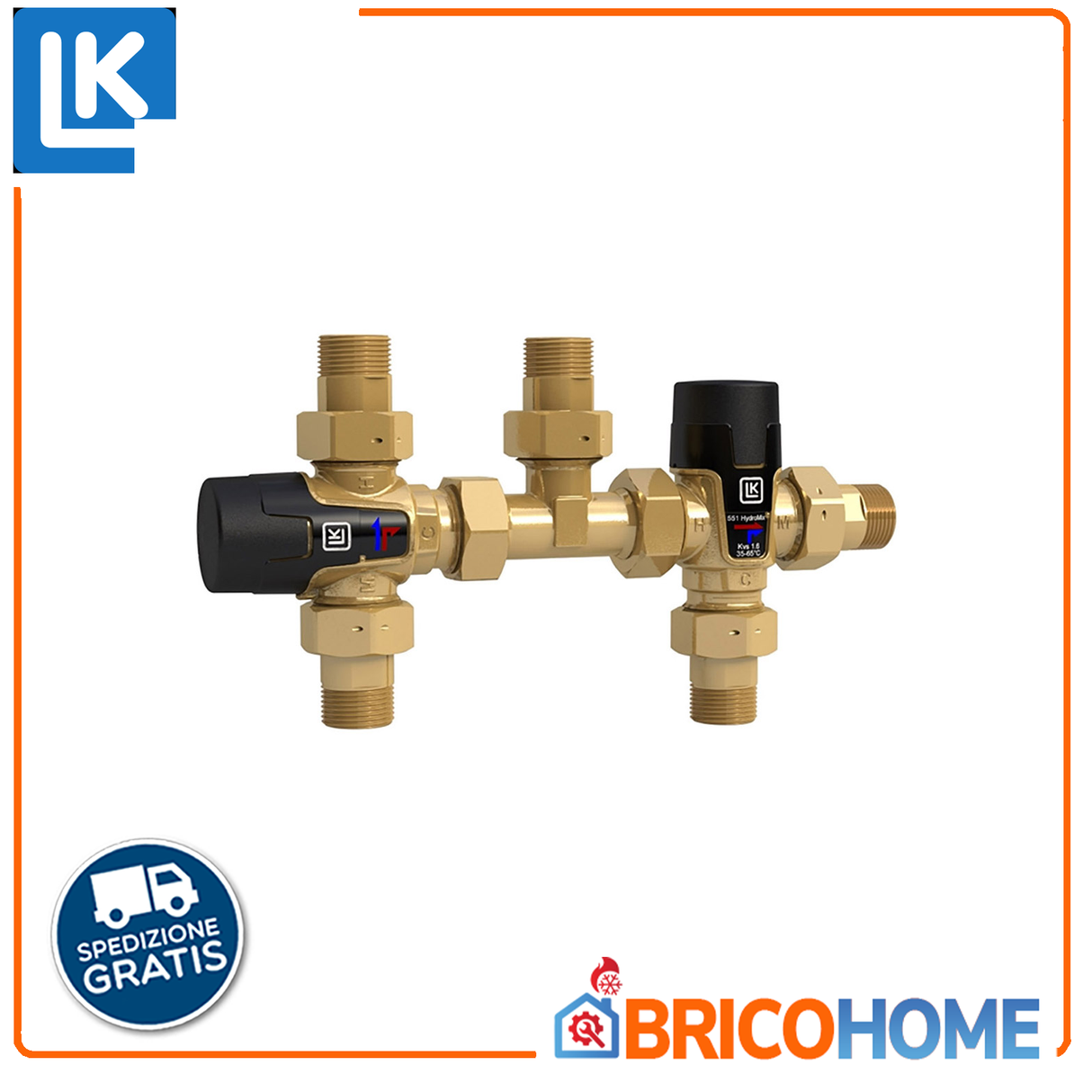 Hydrokit solare con kit di connessione LK 551