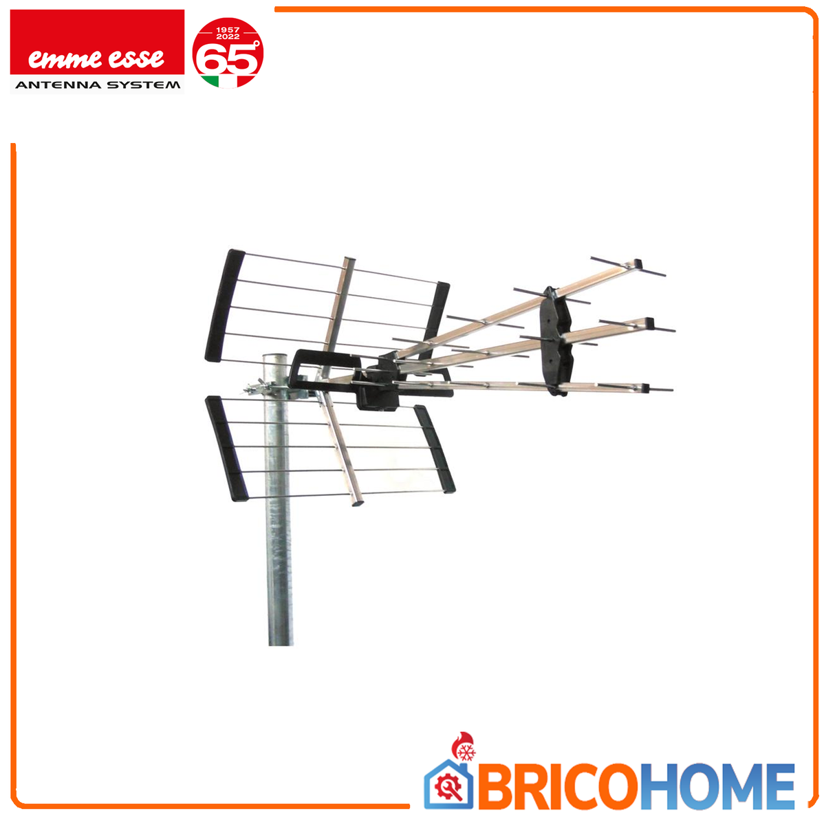 Antenna UHF a larga banda 3-line 27 elementi - Emme Esse