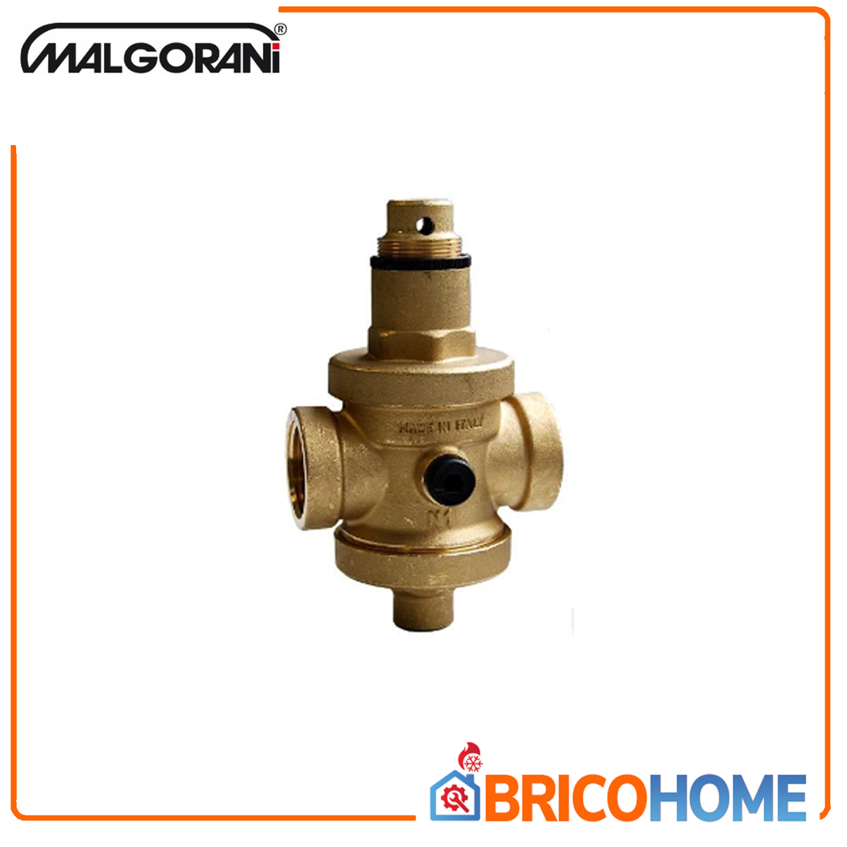 Riduttore di pressione PN25 1/2'' FF - Eurobrass 143