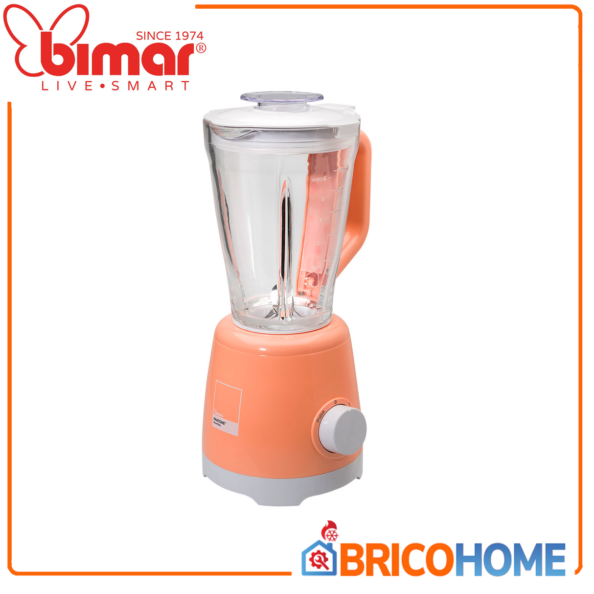 Bimar Frullatore con brocca in vetro Pantone