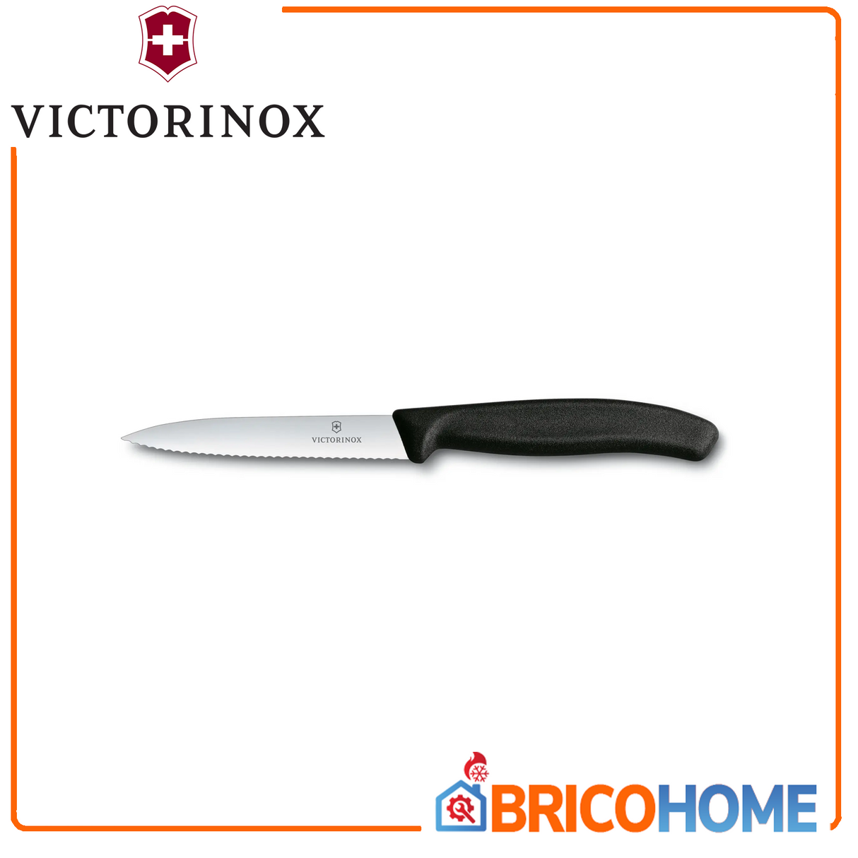 Gemüsemesser - Gemüsemesser mit gewellter Klinge 10 cm Victorinox