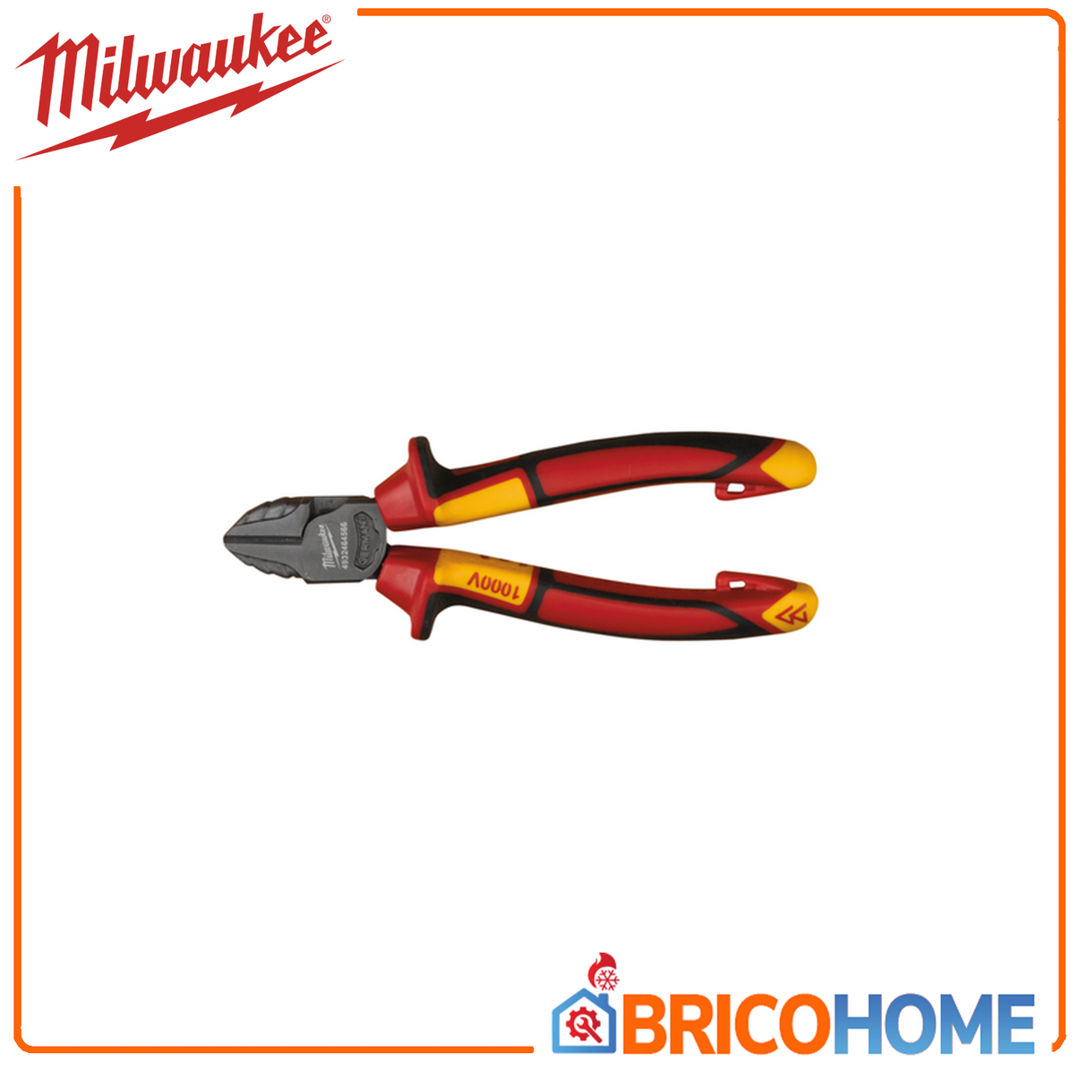 Tronchese a taglienti diagonali 145mm 1.000V VDE - MILWAUKEE