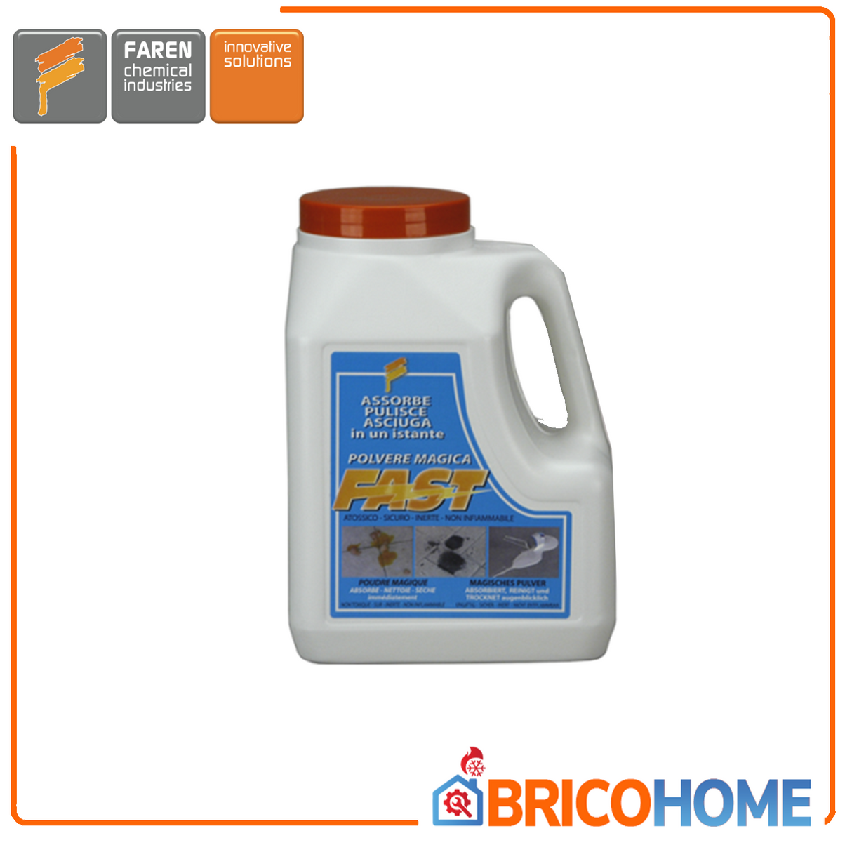 FAST absorbierendes Pulver, Packung mit 900 Gramm