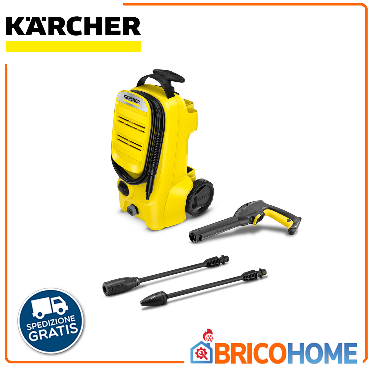Idropulitrice KÄRCHER K3 Compact 120Bar