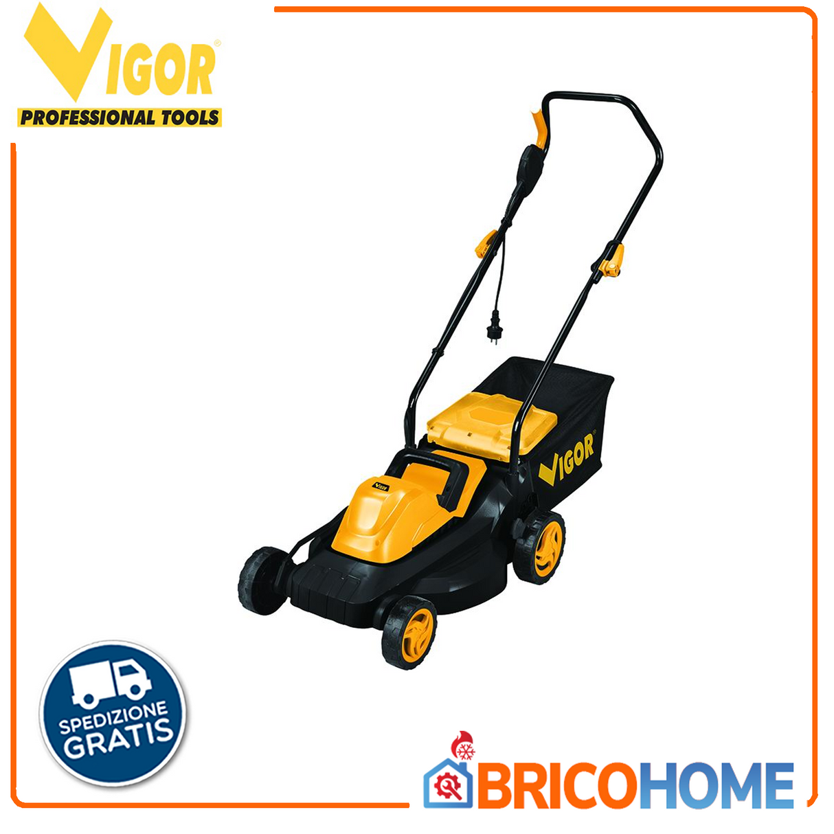 VIGOR V-1340/E 1300 Watt electric lawn mower