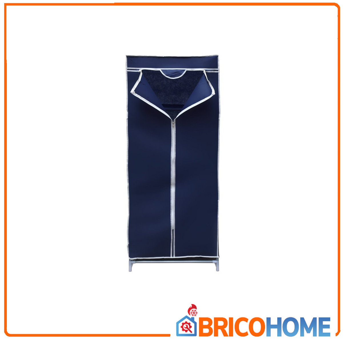 Guardaroba In Tessuto Armadio cm.65x45x150h Cm Appendiabiti Organizzatore