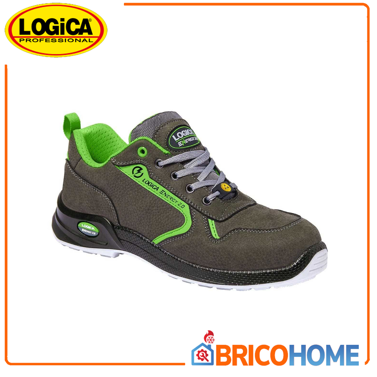 Logica Scarpe antinfortunistiche S3S in pelle nabuk basse TIBET2
