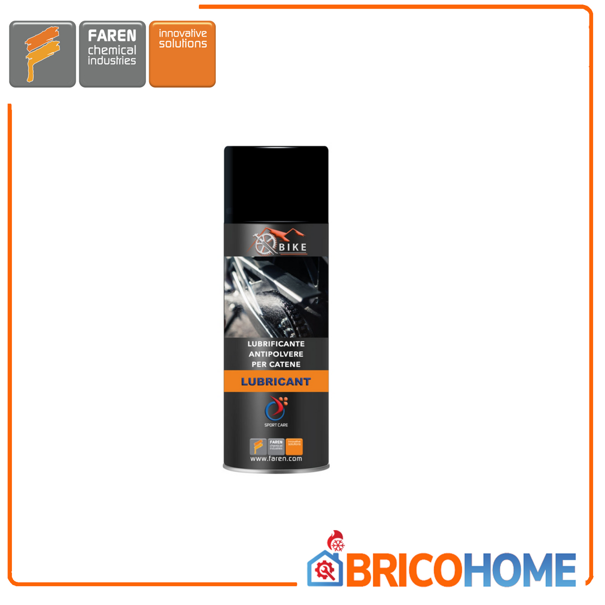 Grasso antipolvere per catena spray LUBRICANT 200ml