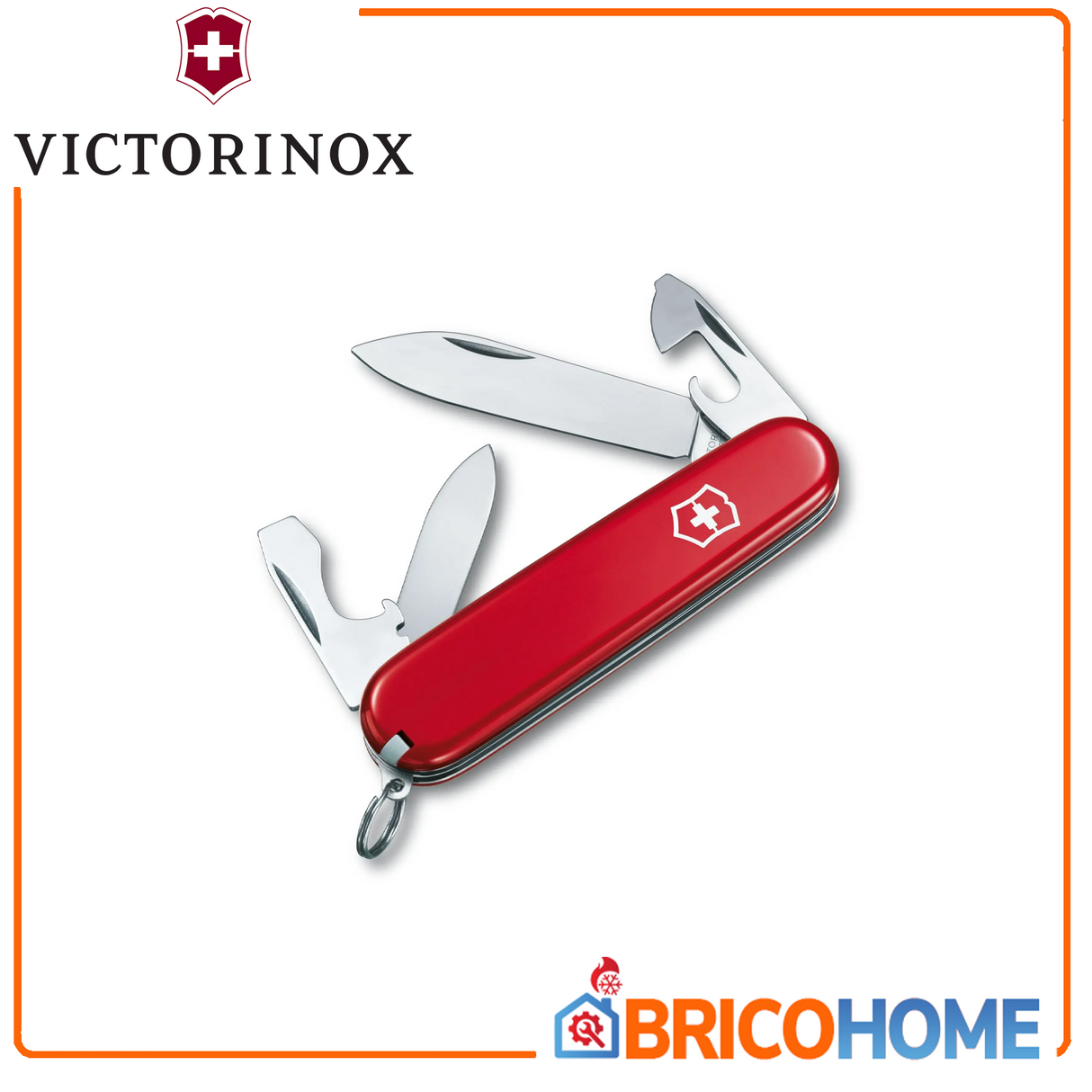 Coltellino svizzero multiuso tascabile Victorinox Recruit 8,4 cm