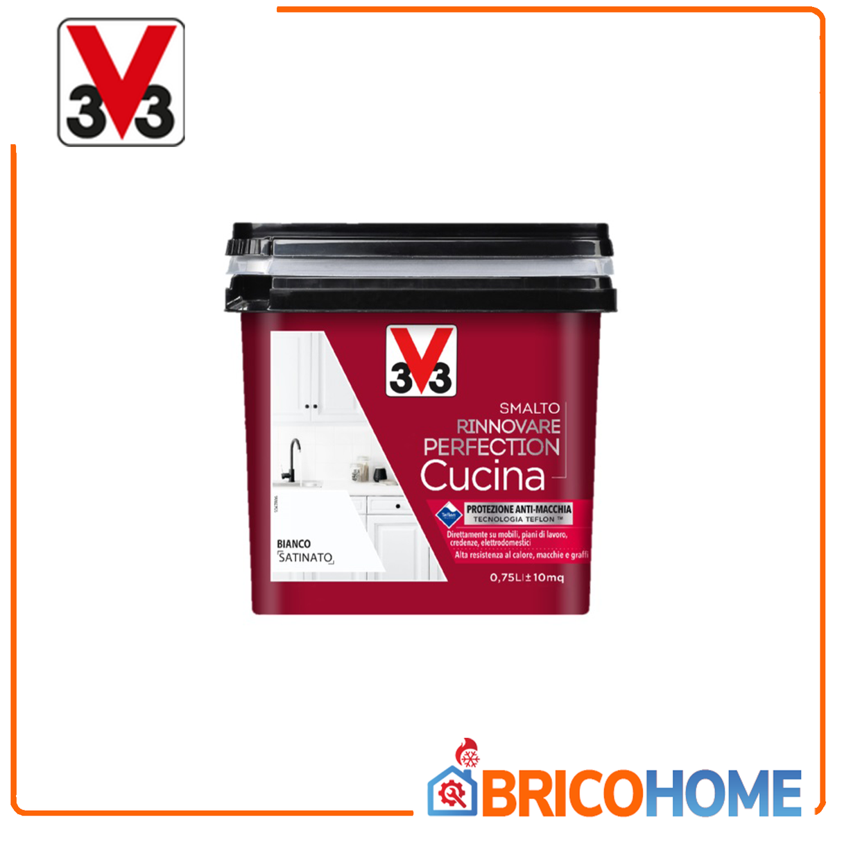 Smalto rinnova Cucina - Rinnovare Perfection Cucina V33