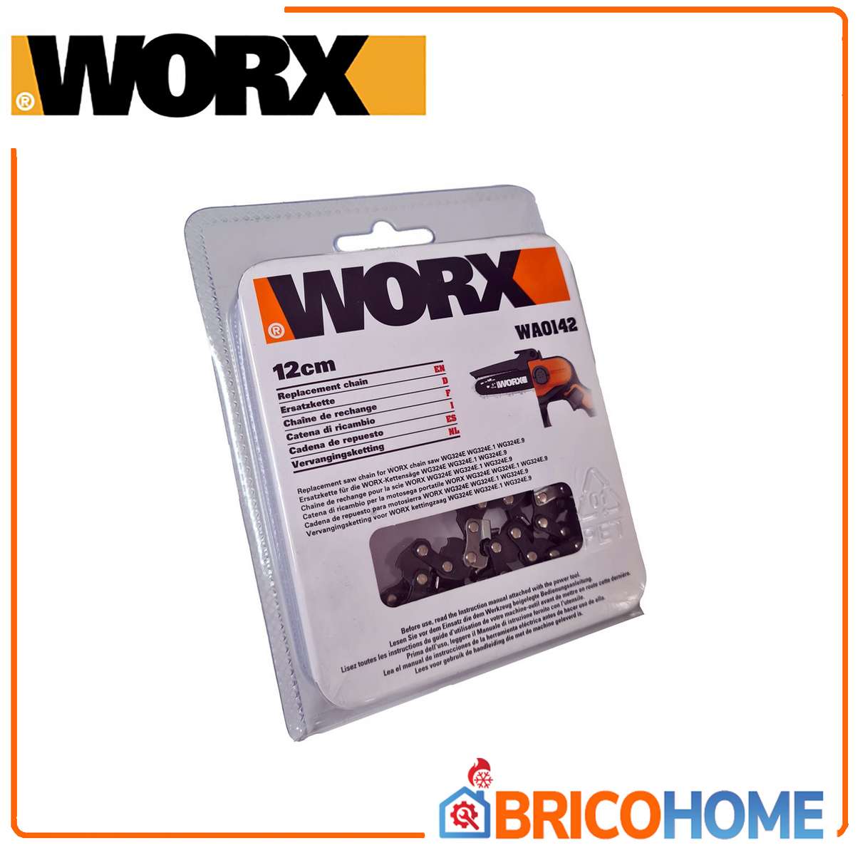 Ricambio Catena per Potatore WG324E Worx