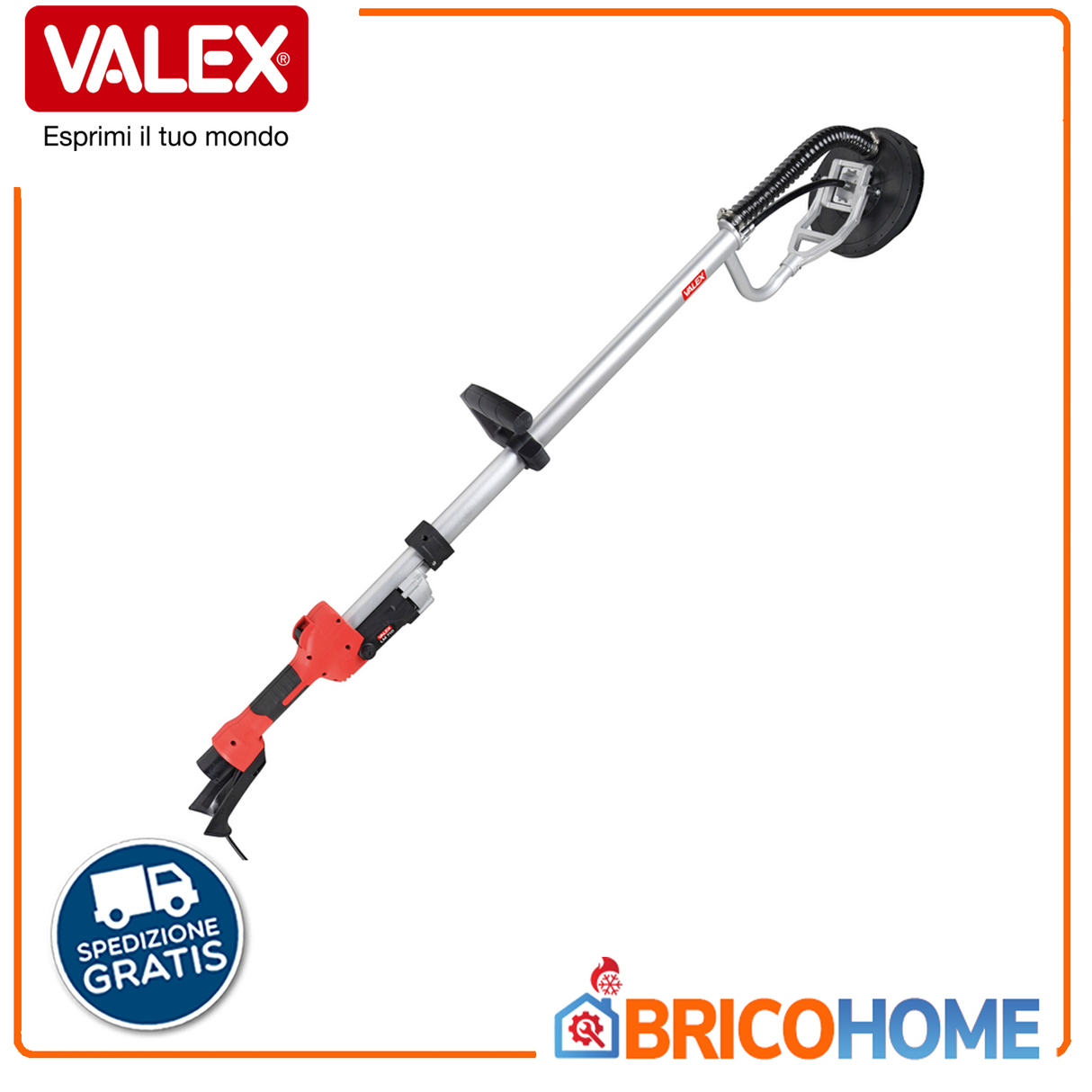 Levigatrice murale a giraffa 710W - LM710 VALEX