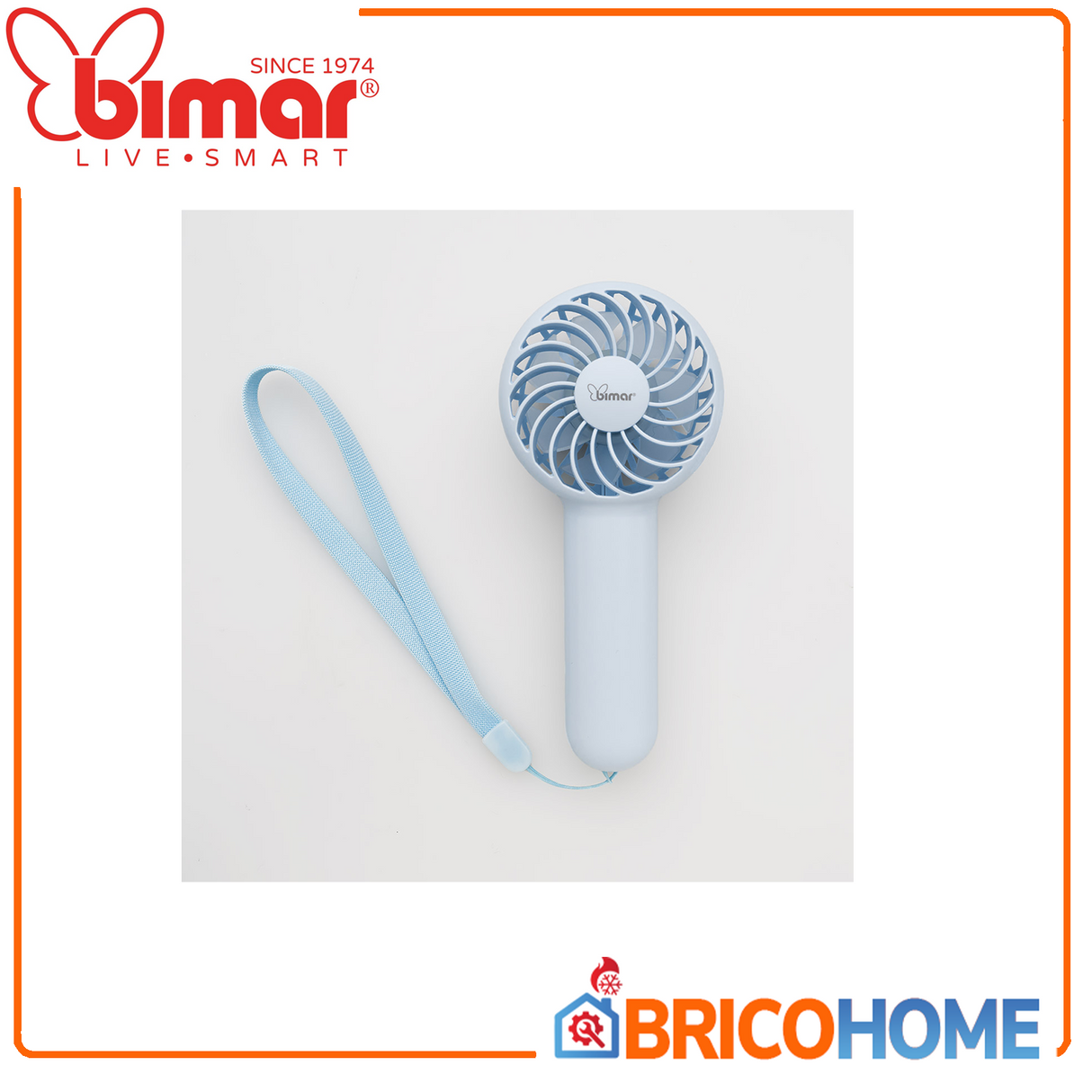 Bimar Ventilatore mini portatile ricaricabile